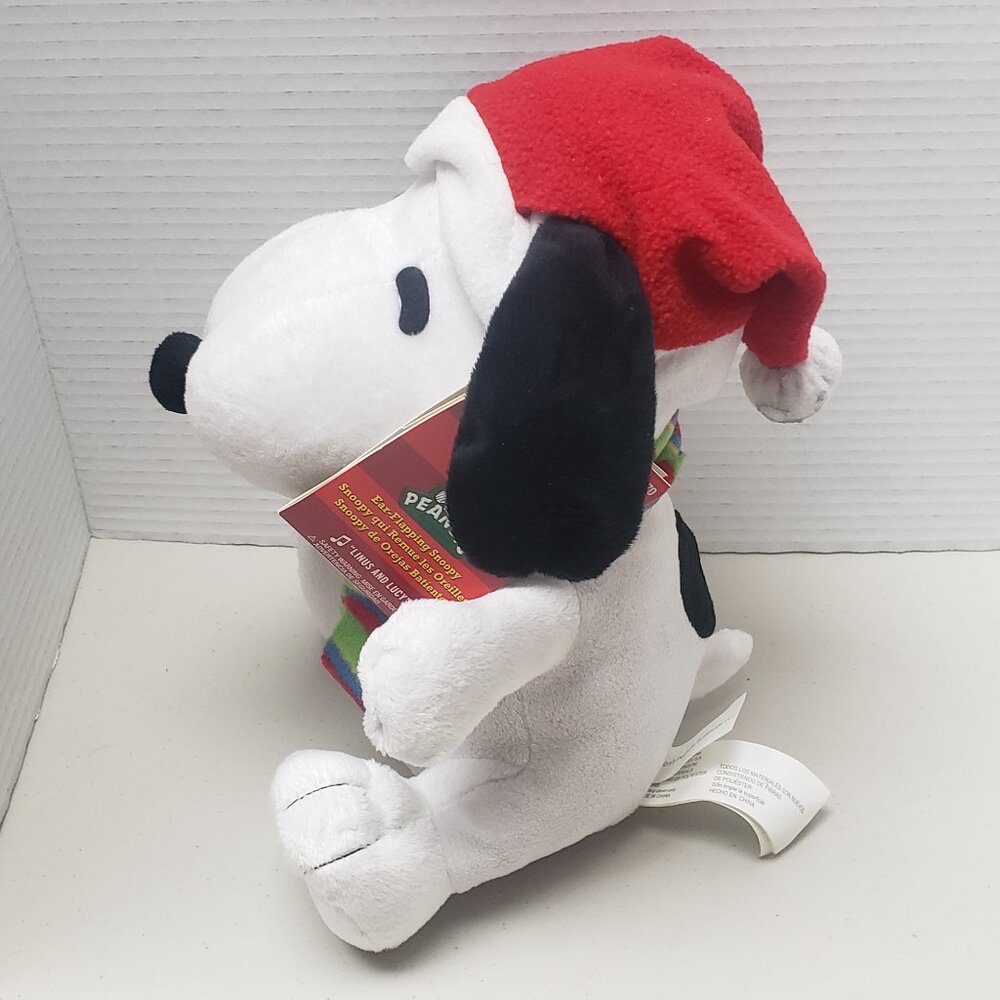 Snoopy Santa Musical Plush - Picture 3 of 7